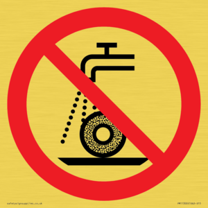 Prohibition: Do not use for wet grinding